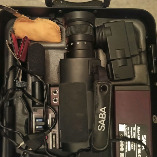 Saba Videomovie VM6700 video camera used, VHS-C