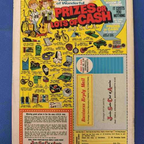 Amazing Adventures 20 comic book used, English