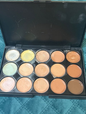 Contouring palette used