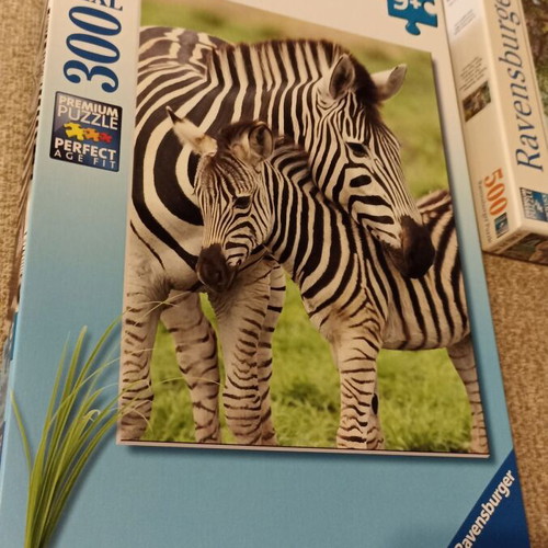 Ravensburger puzzles used, 3 animal-themed kids sets