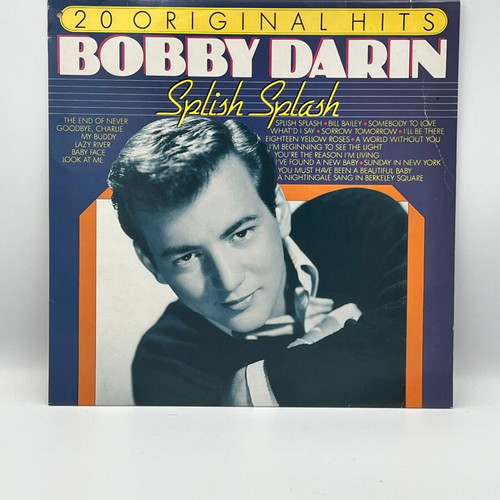 Bobby Darin Splish Splash 20 Original Hits vinyl used