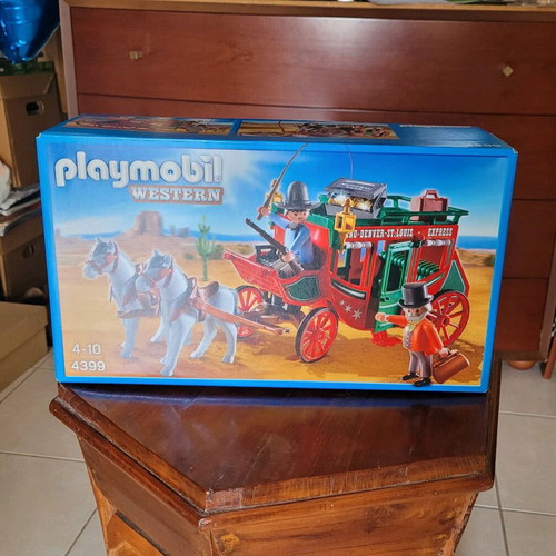 Playmobil 4399 Western Stagecoach new, factory sealed