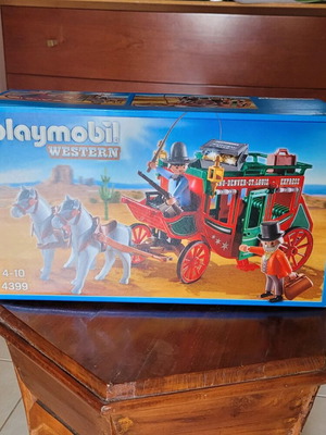 Playmobil 4399 Western Stagecoach new, factory sealed
