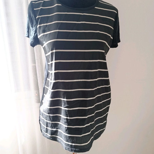 Ralph Lauren striped black and white top like new, size XS/S