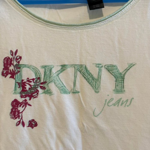 DKNY Jeans vintage long-sleeve blouse 90s like new, size Large