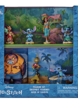 Σετ φιγούρες Lilo & Stitch καινούργιο, 7 τεμάχια
