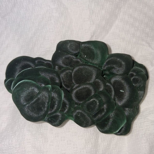 Velvet Bubble Malachite Collectible Specimen from Congo, New