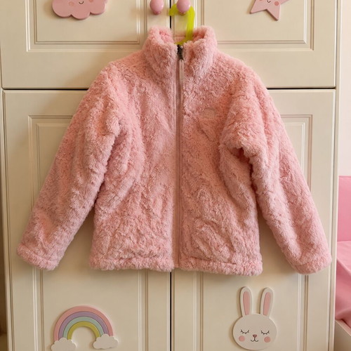 The North Face reversible girls' jacket, pink, size S (7/8)