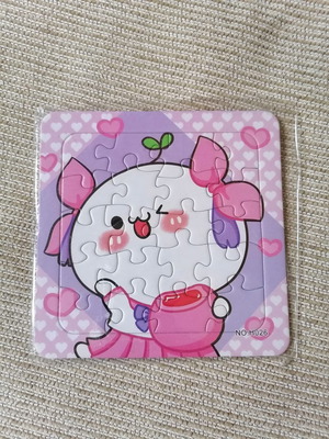 Puzzle in packaging, 14 x 14 cm