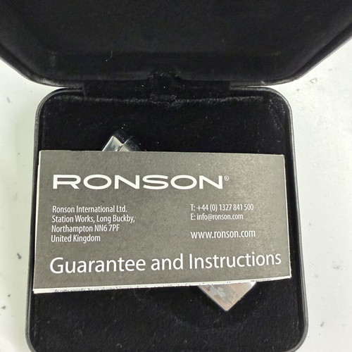 Ronson Emily Pink vintage lighter with original box
