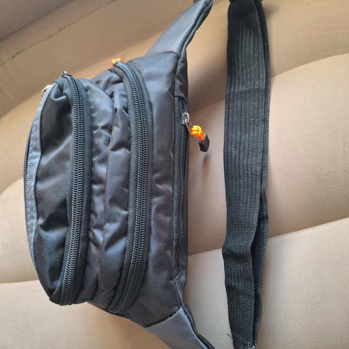 Men's bag, black, new with tag