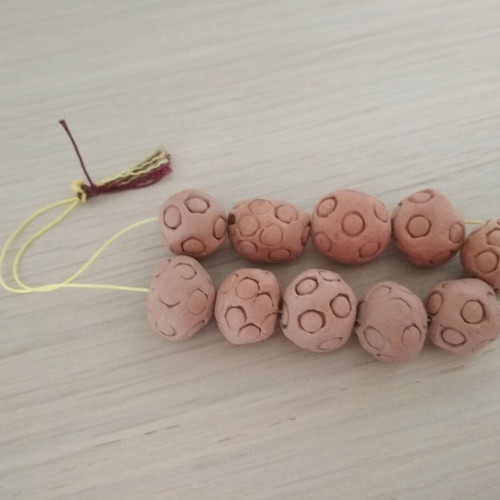 Ceramic Komboloi from Sifnos like new