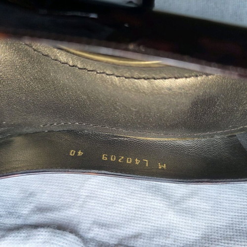 Stuart Weitzman women's shoes, leopard shiny heels, size 40