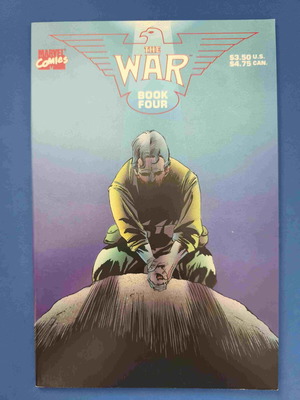 The War 1989 comic book used, English