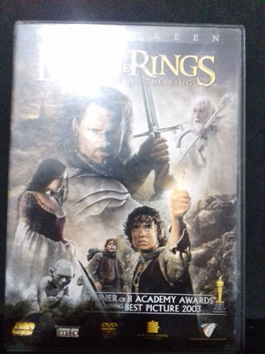 Lord of the Rings The Return of the King DVD used, 2 discs, widescreen, subtitles