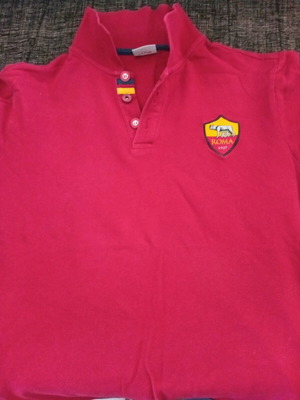 Μπλουζά Polo ROMA FC σαν καινούργιο, γνήσιο από Ιταλία