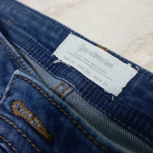 Women's jeans pants blue Stradivarius like new, size 36 (S)
