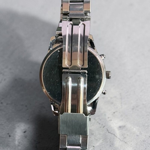 Geneva analog watch like new, silver