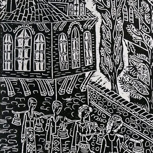 Linocut Momina Cheshma new
