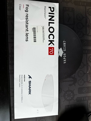 Pinlock for Shark SKWALi3/D-SKEAL 3/RIDILL 2 helmet new