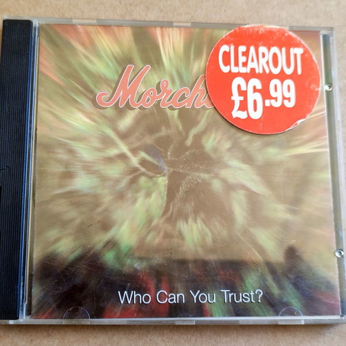 Morcheeba Who Can You Trust? CD in very good condition, electronic