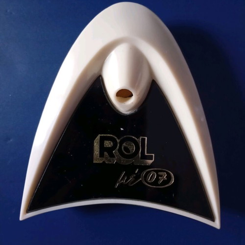Promotional pen holder used, plastic ROL 60-70s