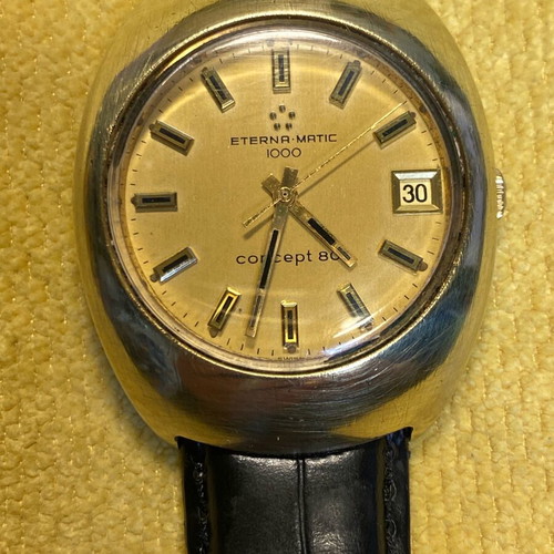 Eterna Matic 1000 Concept 80 Automatic Swiss Made Watch Used