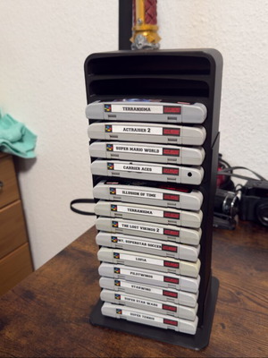 Βάση SNES PAL για 9 κασέτες