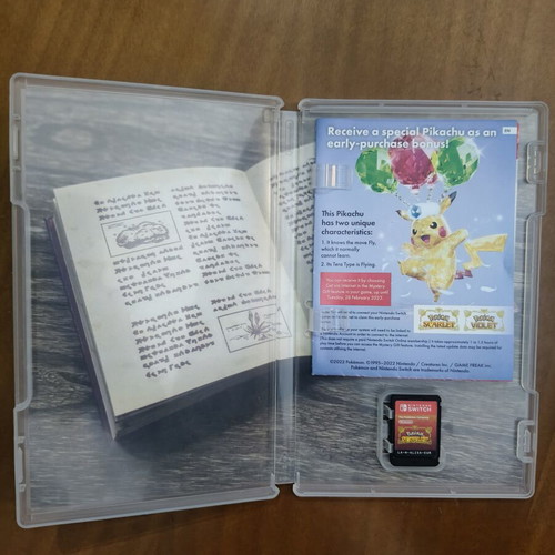 Pokemon Scarlet Nintendo Switch game