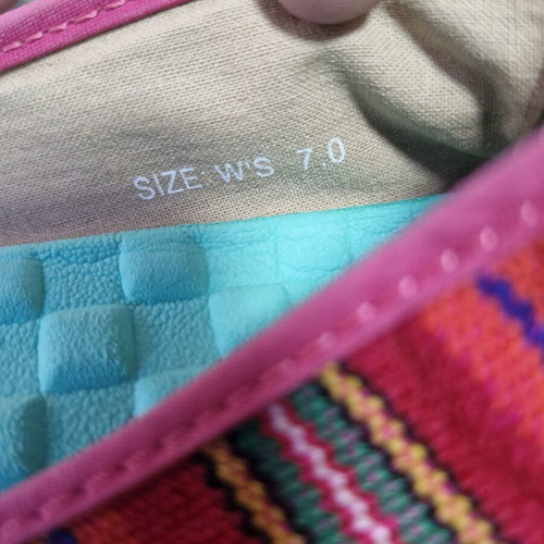 Vans espadrilles size 38 with ethnic motifs like new