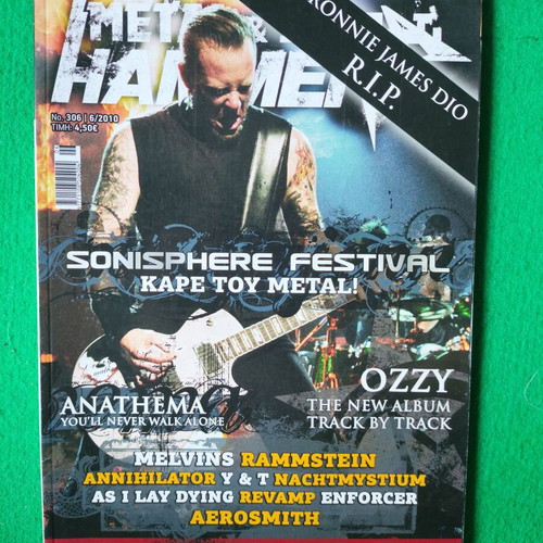 Metal Hammer Magazine Ronnie James Dio R.I.P. like new 06/2010