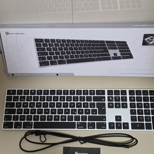 B.Friend K2 aluminum Bluetooth keyboard