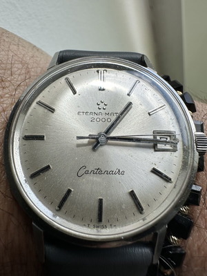 Eterna-Matic 2000 Automatic wristwatch, 21 jewels, Swiss made