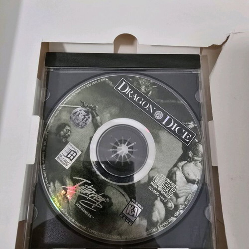 Dragon Dice Interplay fantasy strategy game Windows 95 PC used