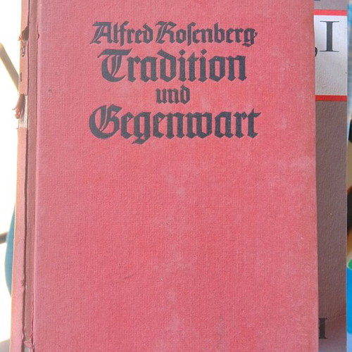 Book Tradition und Gegenwart 1936 used, German