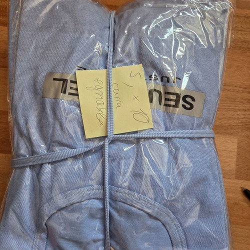 Men's blue T-shirts size S pack of 10 new