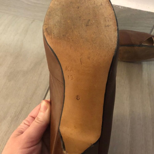 Bournazos pumps used, size 38, brown