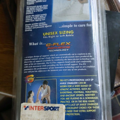 Ankle brace with laces XL Intersport new