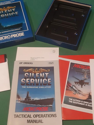 Silent Service PC Game μεταχειρισμένο, Microprose 1986