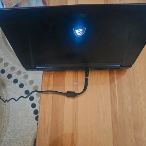 MSI GT72 laptop used, battery needs replacement, missing E key