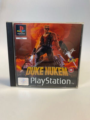 Duke Nukem PlayStation PS1 used, complete with inserts, English