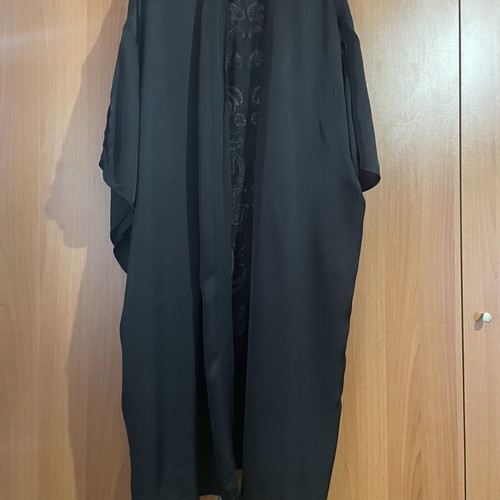Libelloula kimono midi with short sleeves like new, black