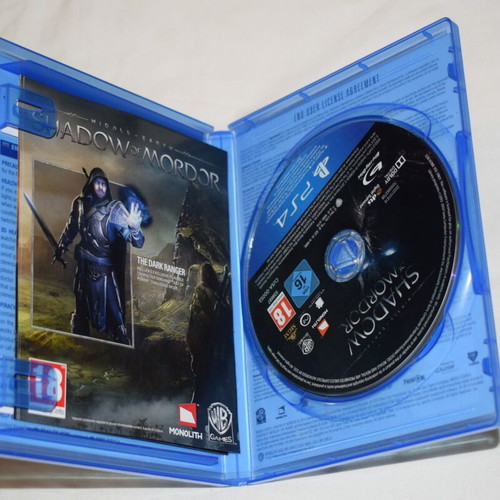 Middle-earth Shadow of Mordor PS4 game used