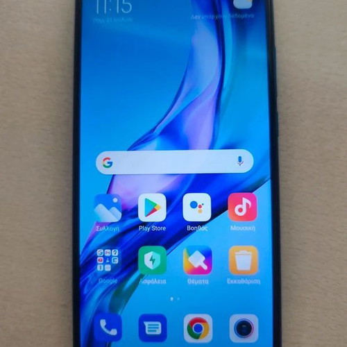 Xiaomi Redmi Note 9 blue, like new, 4+1 GB RAM, 64 GB storage