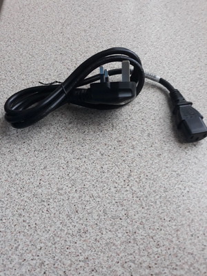 Power cable for UK plug new for printers