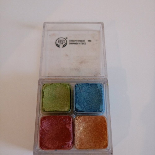 Body Shop eyeshadows used