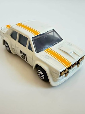 Matchbox Fiat Abarth 131 Bulgarian 1:64 model car like new