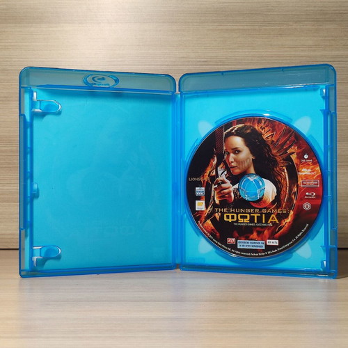 The Hunger Games Catching Fire Blu-Ray used with Greek subtitles