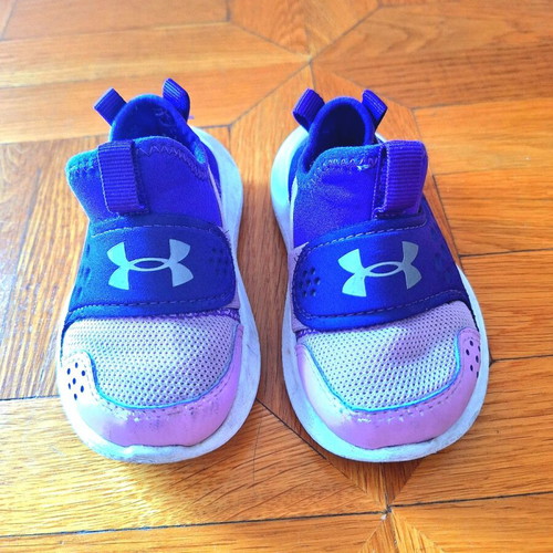 Under Armour kids shoes for girl used