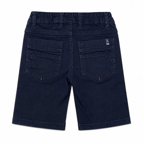 Okaïdi slim denim shorts like new, size 110 cm